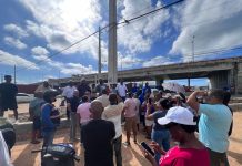 Comunitarios denuncian atropello en construcción de la Avenida Ecológica