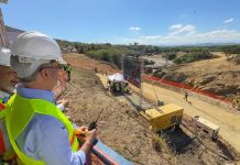 Abinader encabeza acto desvío definitivo del río Guayubín; presa Boca de los Ríos entra en su fase final