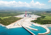 Nube de polvo generado en Punta Catalina deja seis trabajadores afectados
