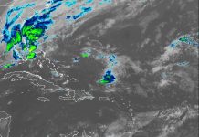 Vaguada continuará generando aguaceros este martes en varias localidades del país