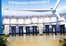 Abinader inaugura central Esperanza Renovable de EGE Haina, pionera en inyección híbrida de energía eólica y solar