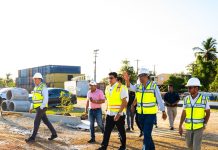 CAASD avanza trabajos en la avenida San Vicente de Paúl
