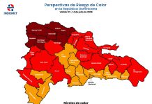 Indomet advierte que persistirá calor intenso con temperaturas de hasta 39 °C en gran parte del país