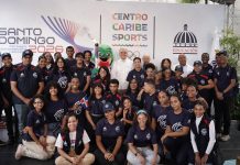 Ministro Luis Miguel De Camps recibe antorcha de los XXV Juegos Centroamericanos y del Caribe Santo Domingo 2026