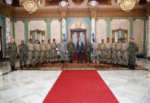 Abinader recibe a militares dominicanos tras histórico primer lugar en Fuerza Comando